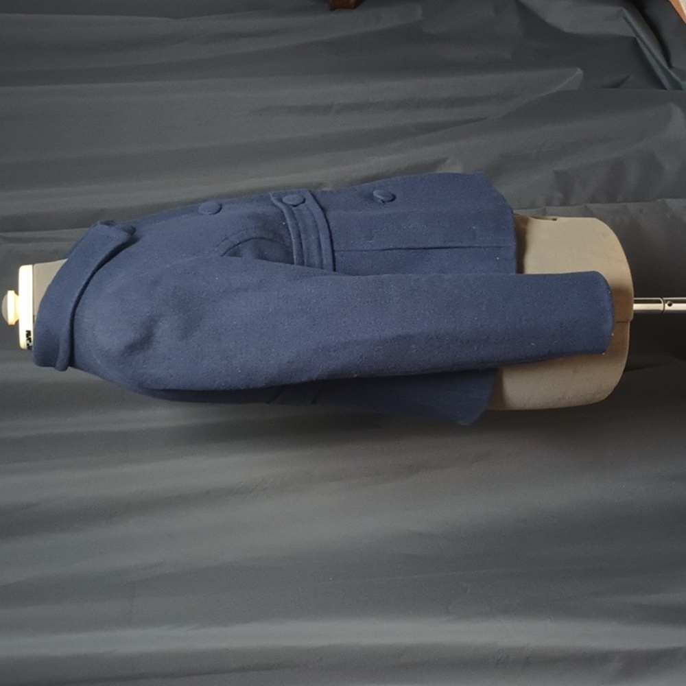 Old Navy Navy Blue Pea Coat Like Tailored Design - Picture 4 of 7